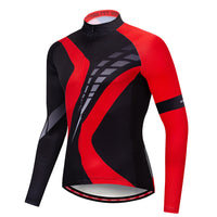 Long Sleeve Cycling Jersey Mountain Bike Thermal Top